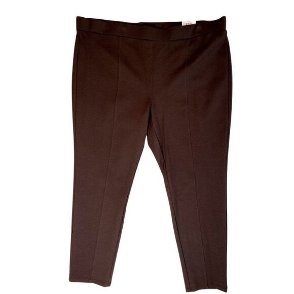 Style & Co. Pants - Style & Co Leggings Plus 24W Comfort Waist Brown